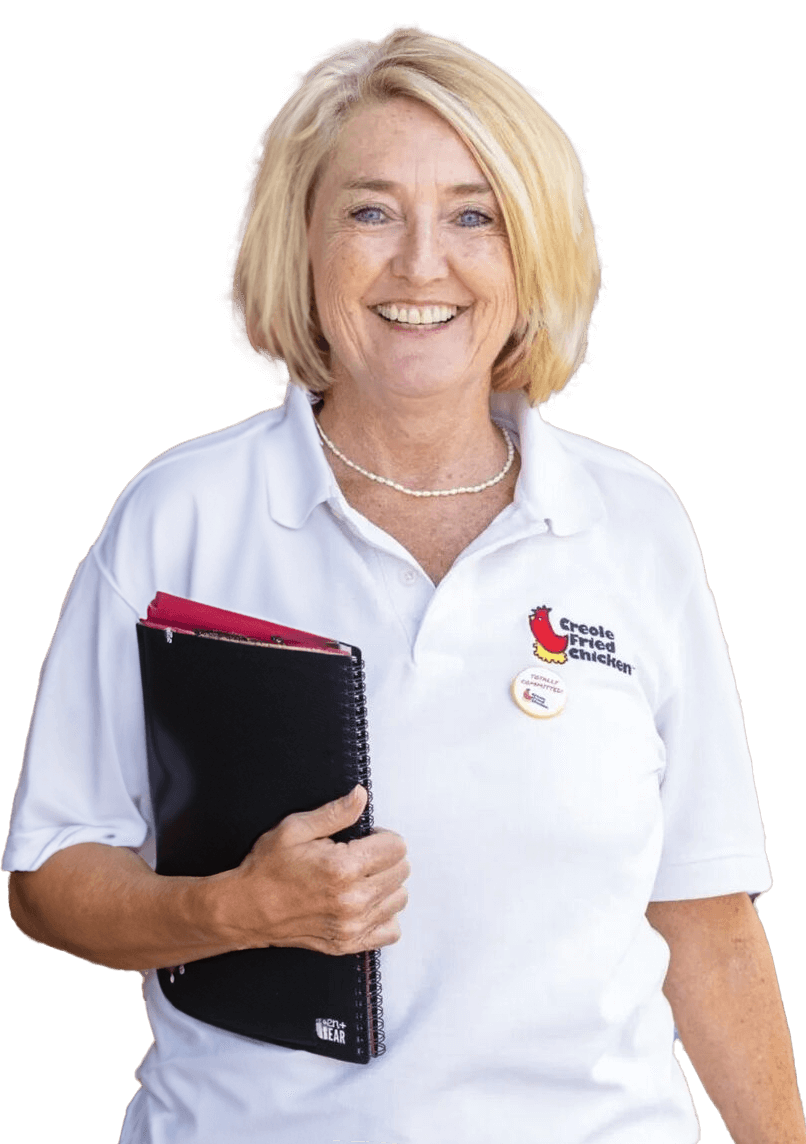Julie Montague the Chief Operating Officer of Creole Fried Chicken LLC